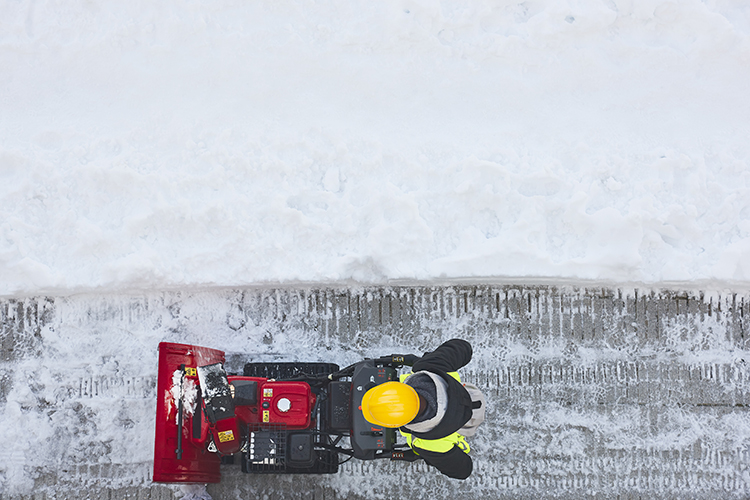 Snowplowing