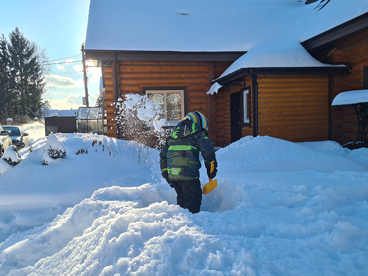 Snowplowing