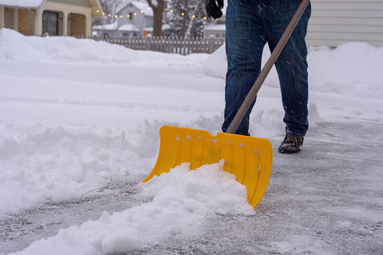 Snowplowing